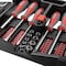Intertool 63 pcs Screwdriver Set, Precision, Bits, Sockets, Organizer Cabinet VT08-3363 - alternate 4